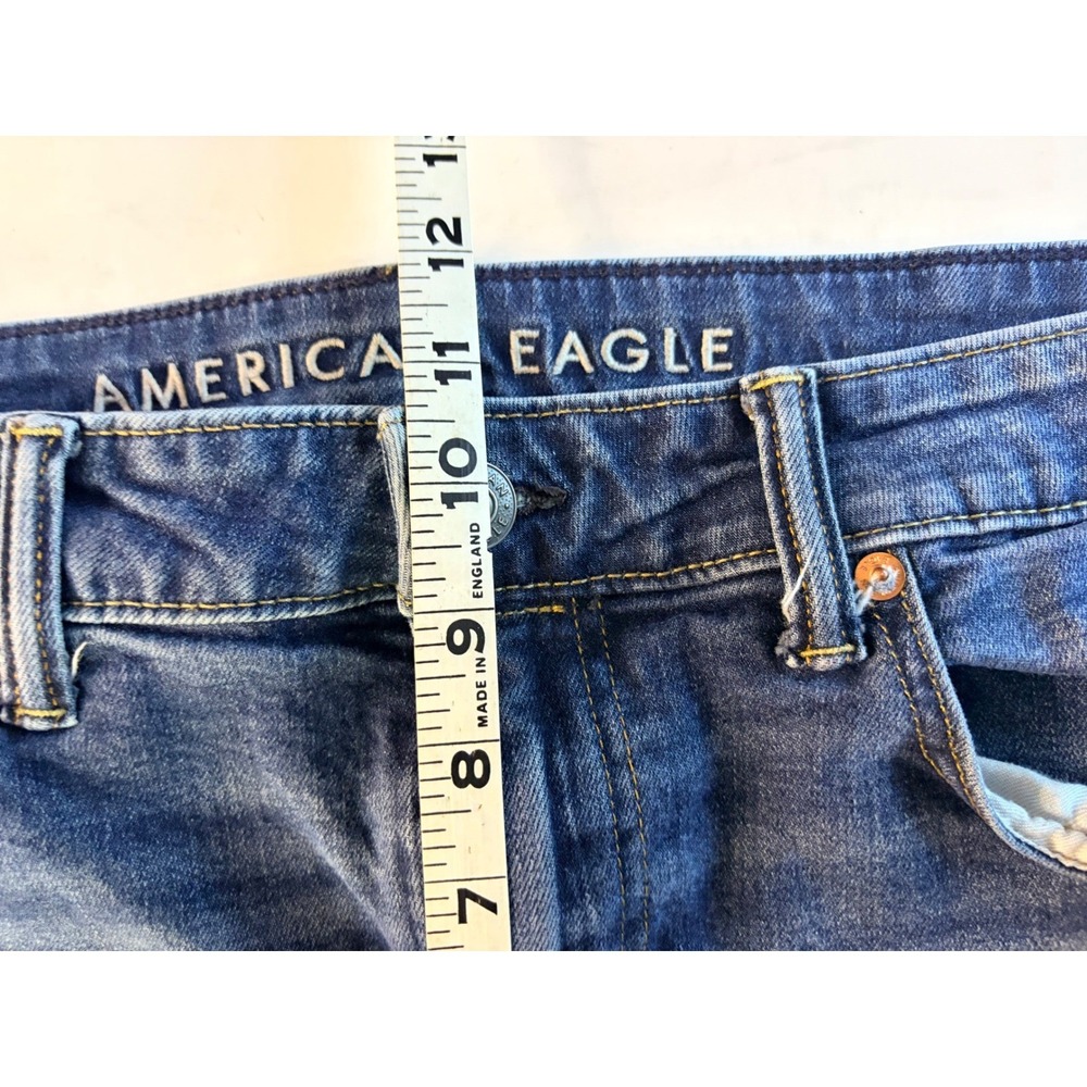American Eagle Air FLEX+ Stretch Original Straight Denim Jeans Men's 34 X 34 - Picture 8 of 9